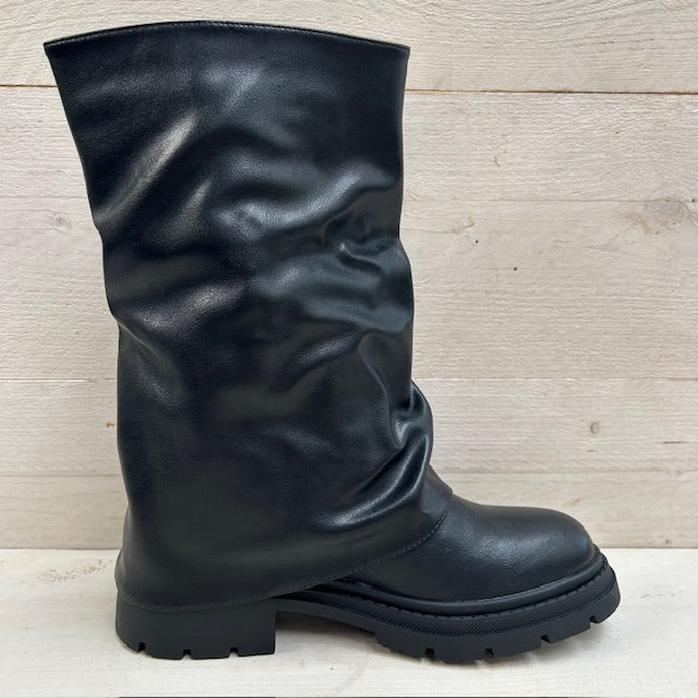 Stoere boots met flap