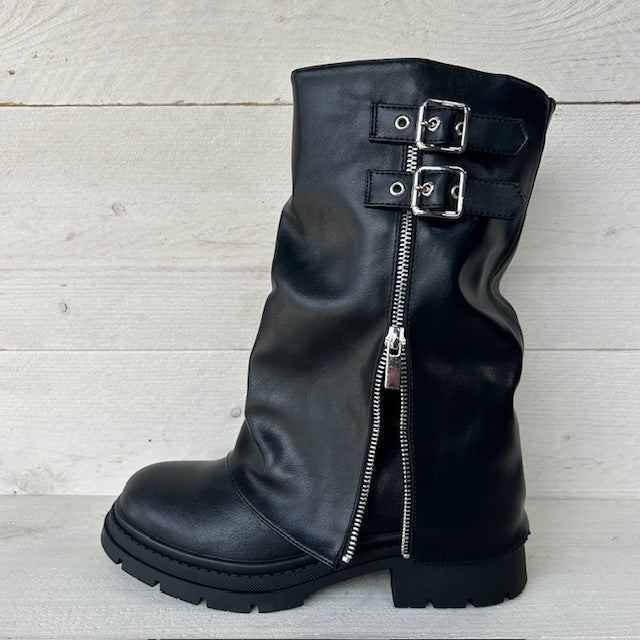 Stoere boots met flap