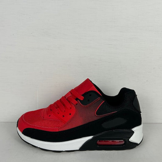 Gave air sneakers zwart rood