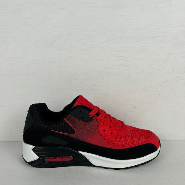 Gave air sneakers zwart rood