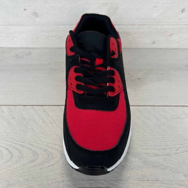 Gave air sneaker zwart rood (verkrijgbaar van maat 40 t/m maat 45)