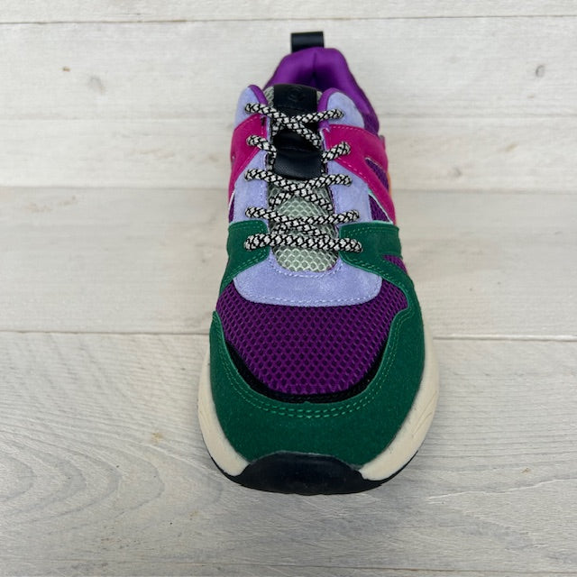 POSH by Poelman sneakers dk green/black/purple