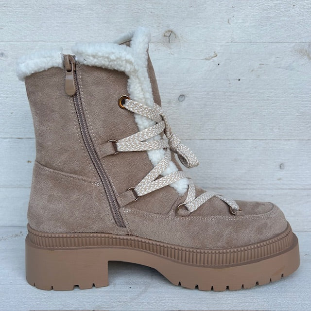 Teddy veterboots khaki