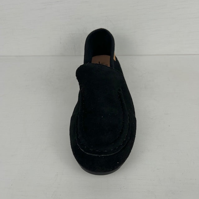 Geweldige suèdine instappers zwart