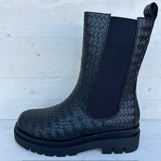 Trendy boots zwart