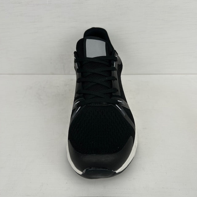 Sportieve sneakers met leuke zool zwart
