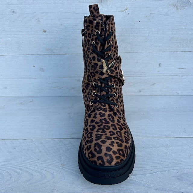 Veterboots met studs panter