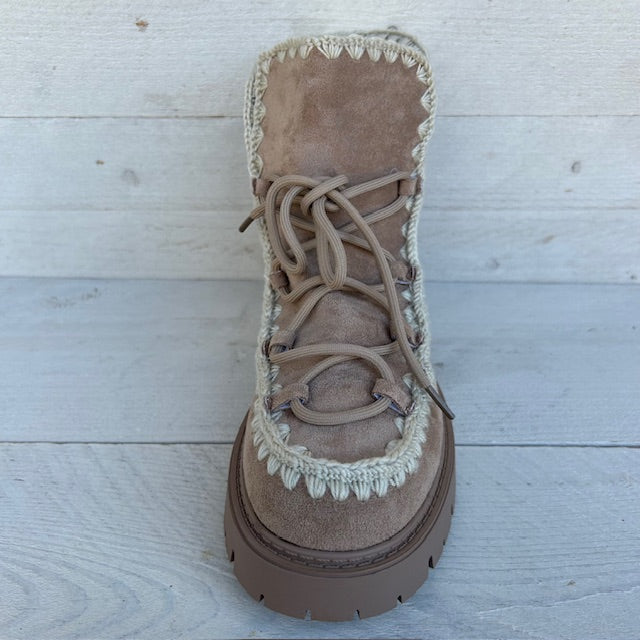 Suèdine winterboots khaki