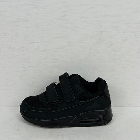 KIds gave air sneakers zwart (Verkrijgbaar van maat 24 t/m maat 29)