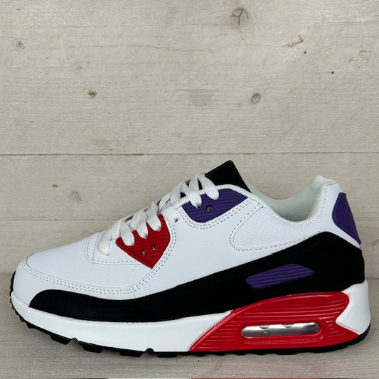 Air sneaker rood paars LAATSTE MATEN