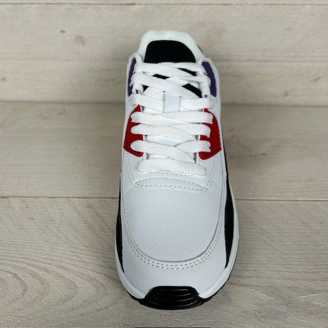 Air sneaker rood paars