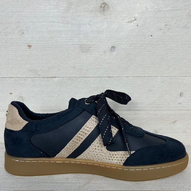 La Strada retro sneaker 2303446 dk blue beige