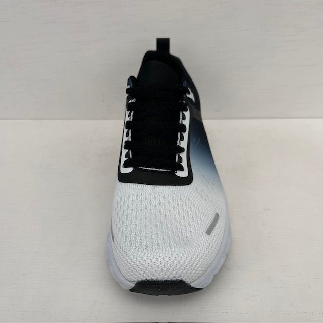 Sportieve sneakers met gave zool wit zwart