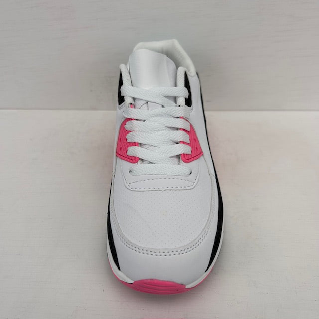Leuke air sneakers wit zwart roze