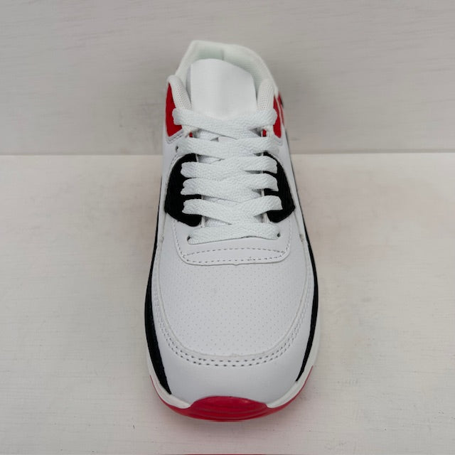 Leuke air sneakers wit rood zwart