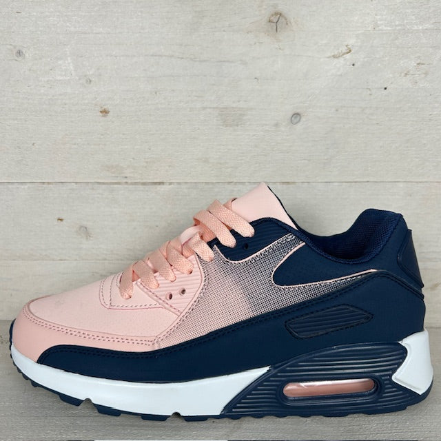 Air sneaker pink navy