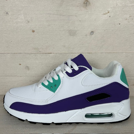 Air sneaker wit lila LAATSTE MATEN