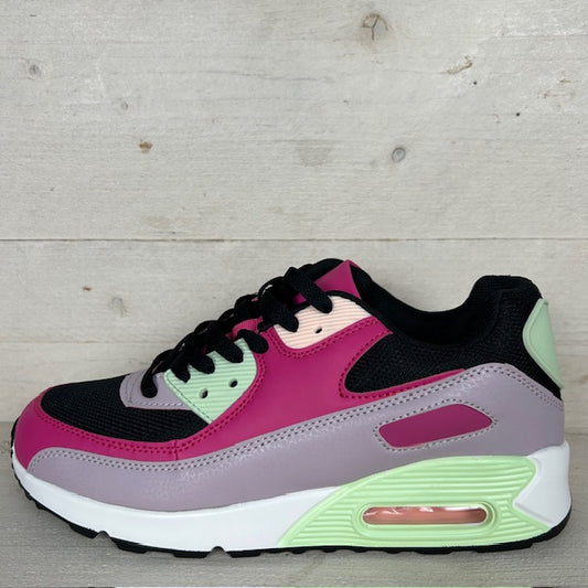 Gave nieuwe air sneakers fuchsia lila