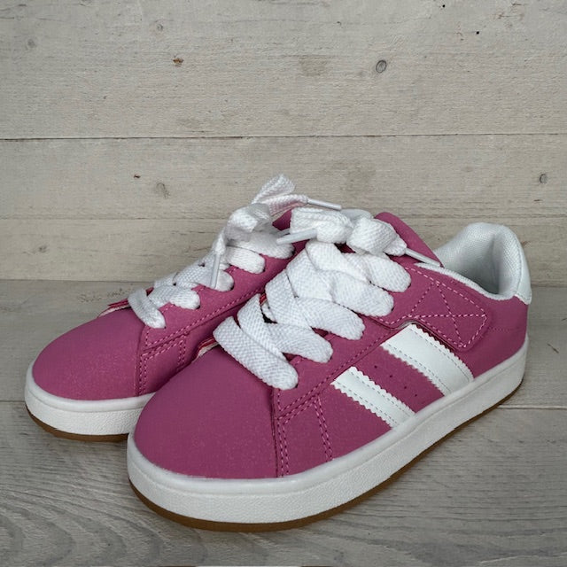 Kids leuke sneakertjes roze wit