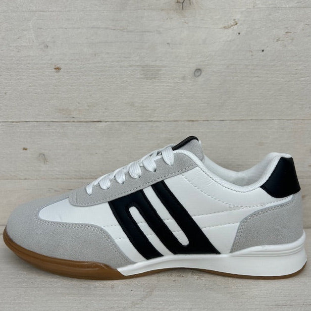 Sportieve retrosneaker wit