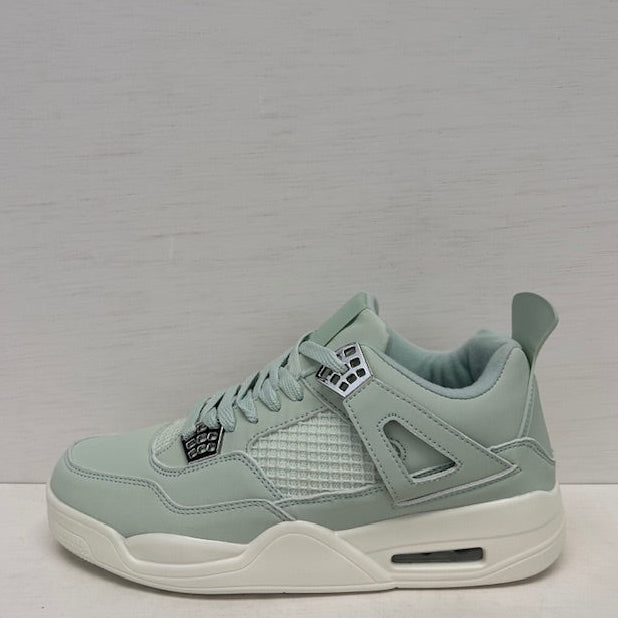 Trendy air sneakers lichtgroen