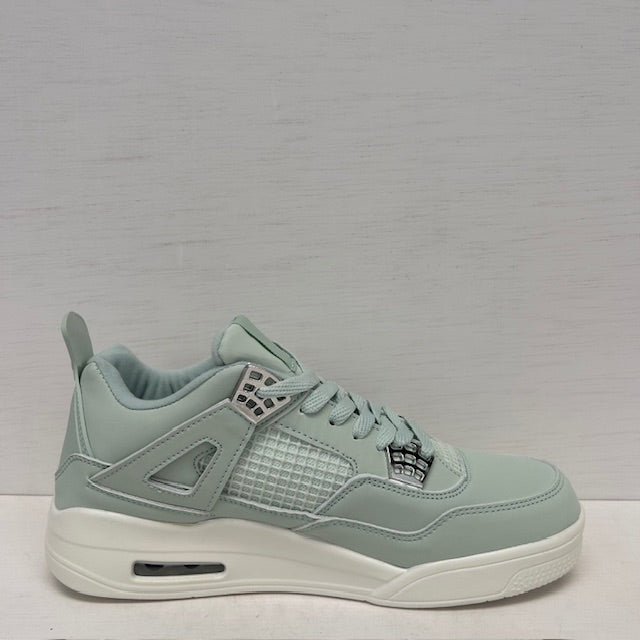 Trendy air sneakers lichtgroen