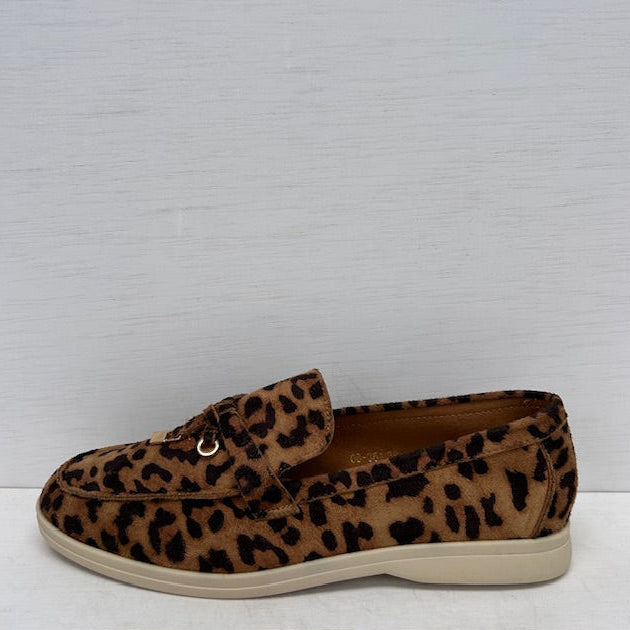 Instappers met leuke afwerking panter