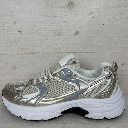 Casual sneaker goud