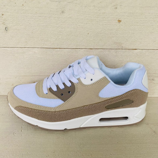 Air sneakers beige (verkrijgbaar van maat 40-45)