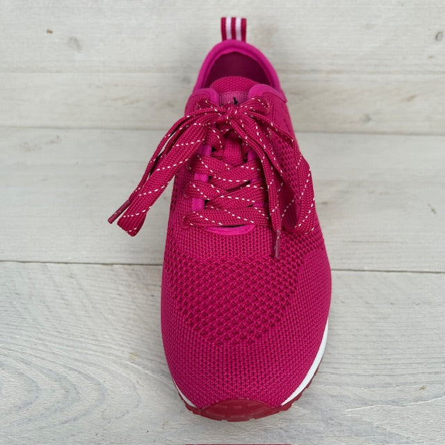 La Strada sneakers 2301828 fuchsia knitted