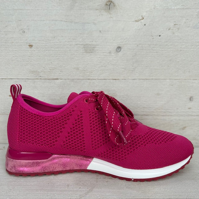 La Strada sneakers 2301828 fuchsia knitted