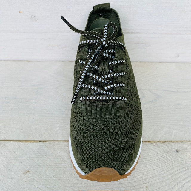 La Strada sneakers knitted 1832649 dk green knitted