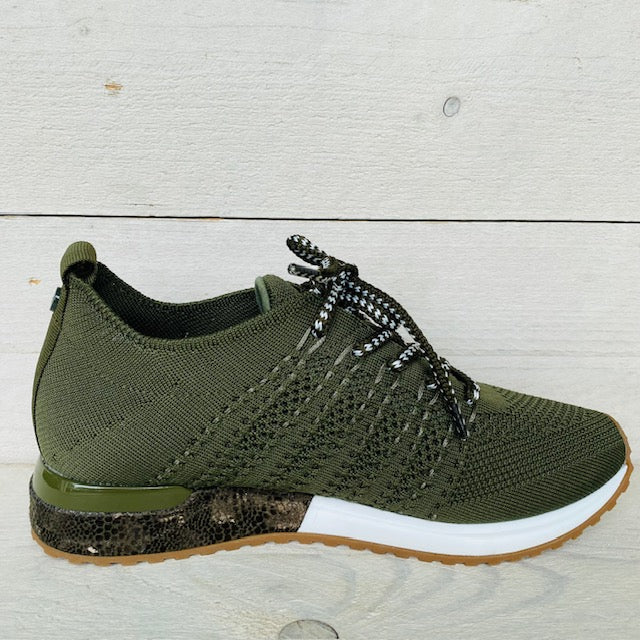 La Strada sneakers knitted 1832649 dk green knitted