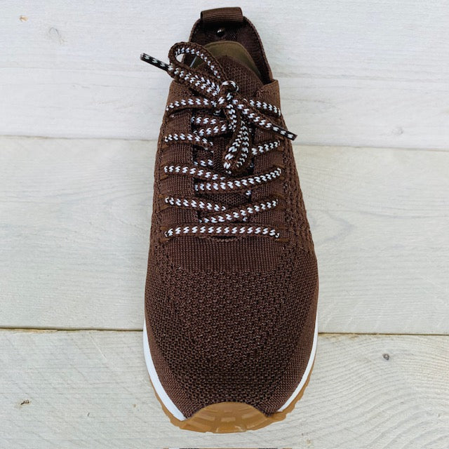 La Strada sneakers knitted 1832649 brown knitted