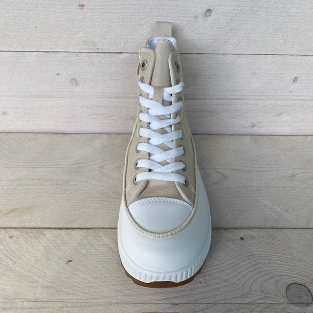 Canvassneakers beige