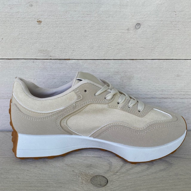 Sneakers beige