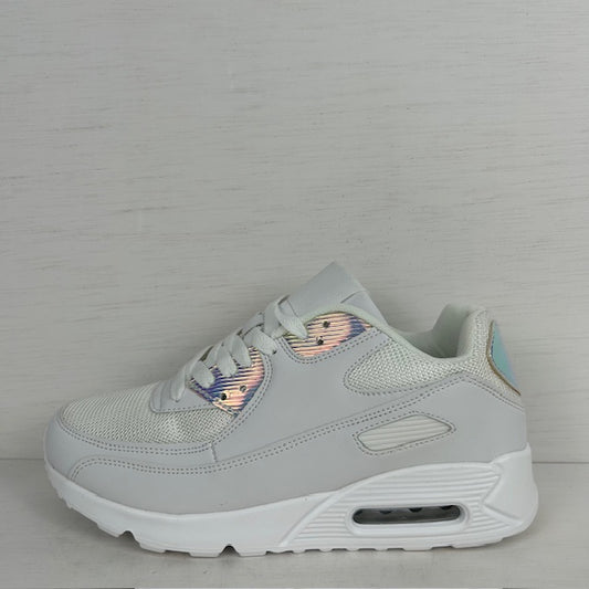 Air sneakers wit metallic