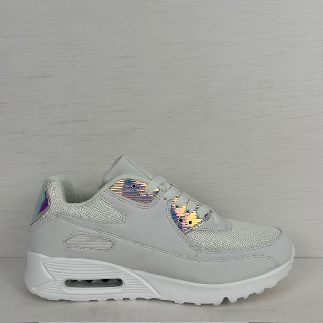Air sneakers wit metallic