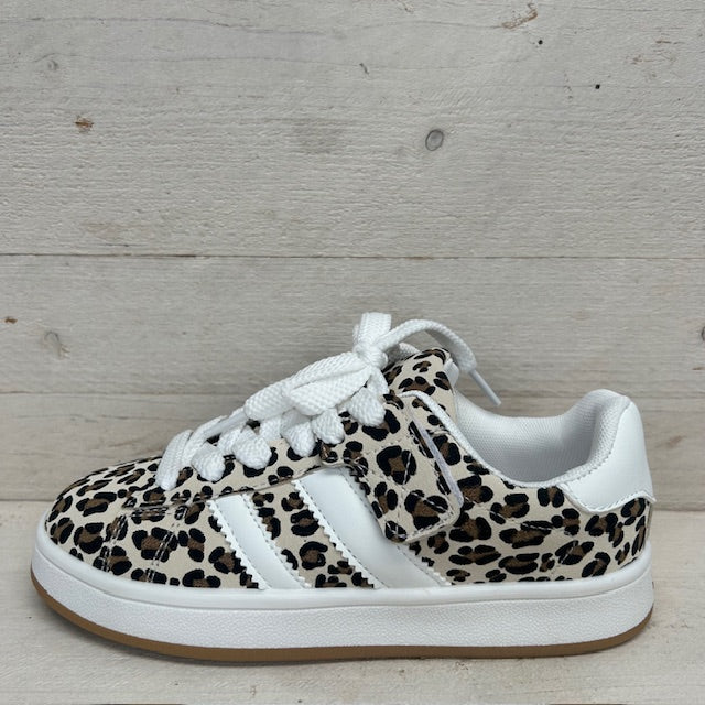 Kids leuke sneakertjes panter - Main Image