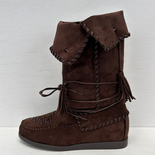 Ibiza style boots bruin