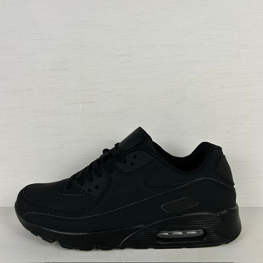 Leuke air sneakers zwart  (verkrijgbaar van maat 40 t/m maat 46)