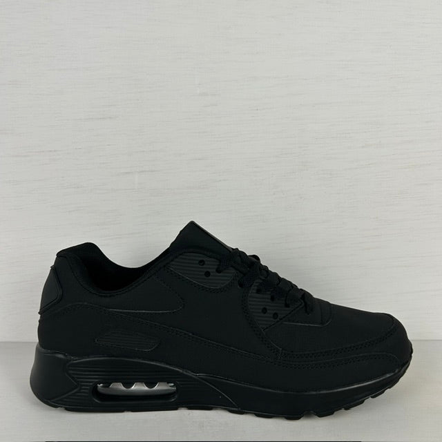 Leuke air sneakers zwart  (verkrijgbaar van maat 40 t/m maat 46)