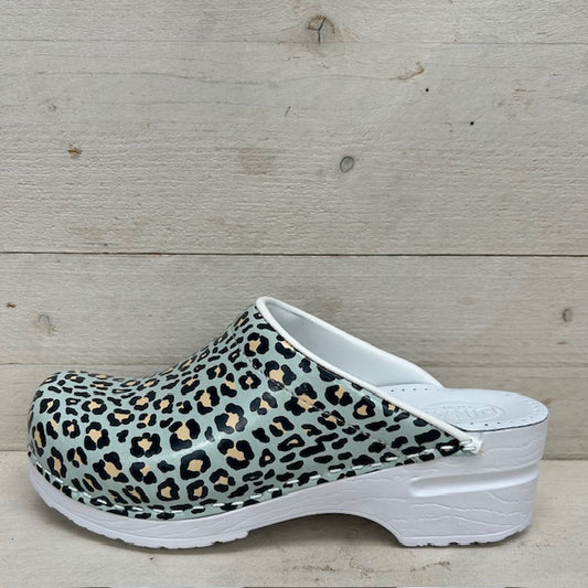 Medische klompen blauw panter