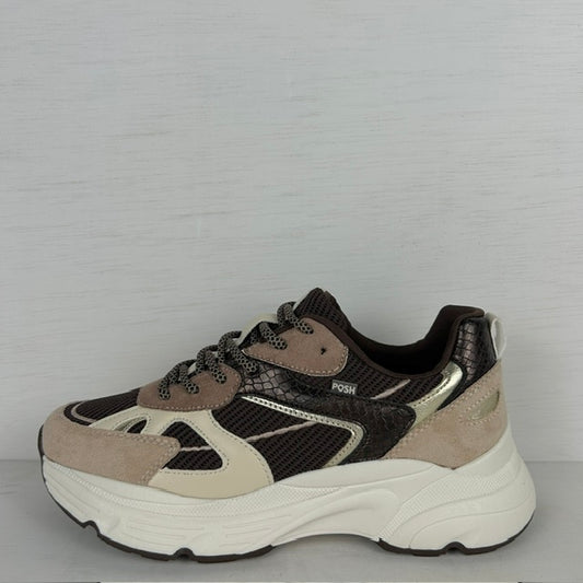 Posh by Poelman sneakers light brown