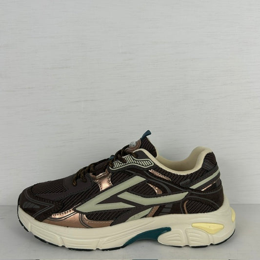 Posh by Poelman trendy sneakers dark brown