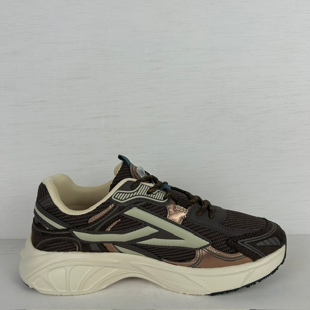 Posh by Poelman trendy sneakers dark brown