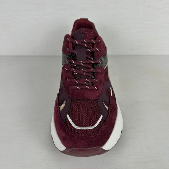 Posh by Poelman sneakers bordeaux with combination