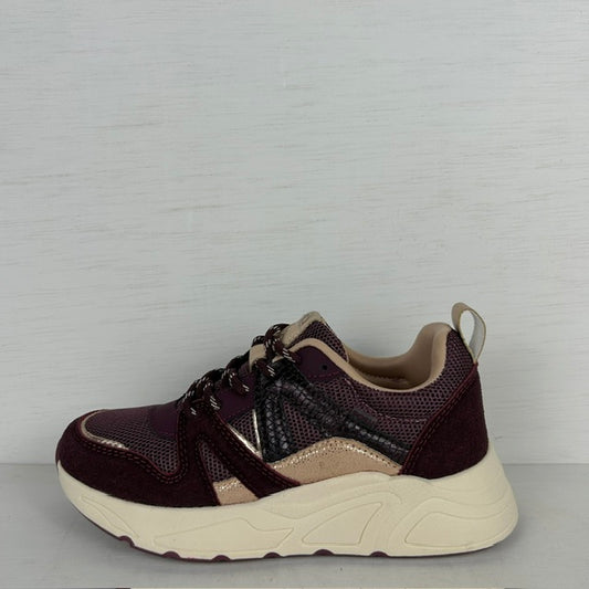 Posh by Poelman kids sneakers dark red (Verkrijgbaar van maat 30 t/m maat 37)