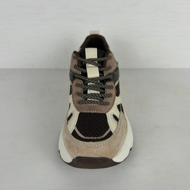Posh by poelman kids sneakers brown with combination (Verkrijgbaar van maat 30 t/m maat 37)