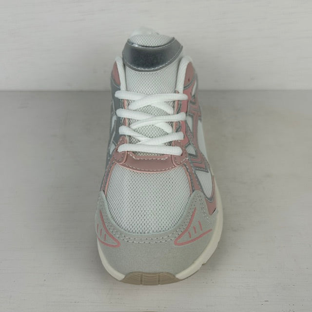 Trendy sneakers met sportief design roze